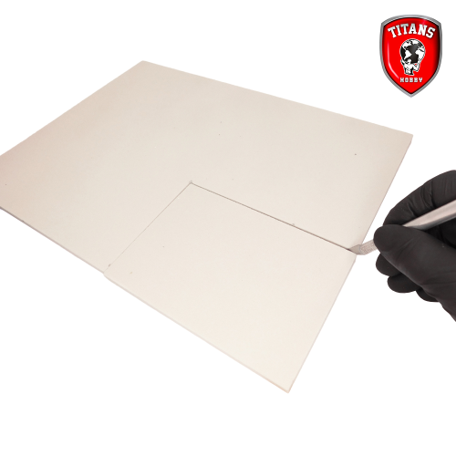 TITANS HOBBY: "The Wall" - special high density foam, thickness 5 mm. - sheet 35x25 cm