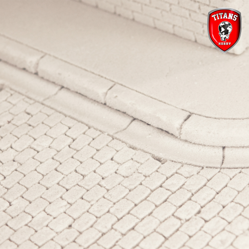 TITANS HOBBY: "The Wall" - special high density foam, thickness 5 mm. - sheet 35x25 cm