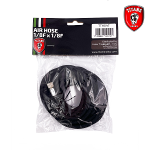TITANS HOBBY:  Hose connector dia.7,5x4,5mm - 1,8mt , adaptor G1/8xG1/8