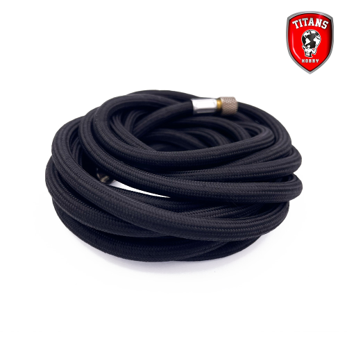 TITANS HOBBY:  Hose connector dia.7,5x4,5mm - 1,8mt , adaptor G1/8xG1/8