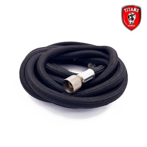 TITANS HOBBY:  Hose connector dia.7,5x4,5mm - 1,8mt , adaptor G1/8xG1/8