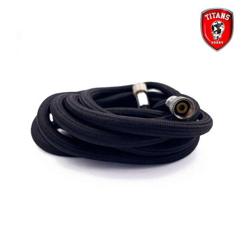 TITANS HOBBY:  Hose connector dia.7,5x4,5mm - 1,8mt , adaptor G1/8xG1/8