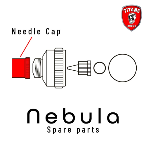 TITANS HOBBY: part 1. Needle Cap for NEBULA Airbrush
