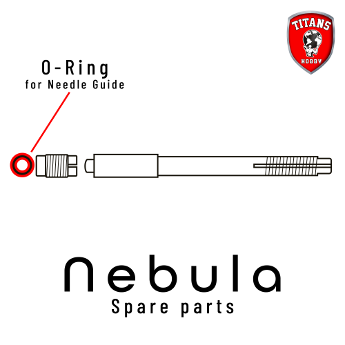 TITANS HOBBY: part 11. O-ring for Needle Guide for NEBULA Airbrush
