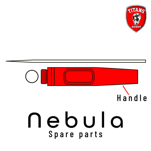 TITANS HOBBY: part 19. Handle for NEBULA Airbrush