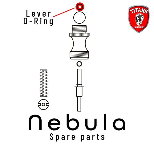 TITANS HOBBY: part 21. Lever O-Ring for NEBULA Airbrush