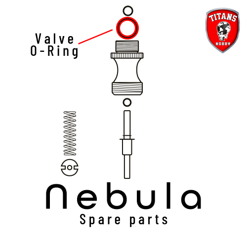 TITANS HOBBY: part 23. Valve O-Ring for NEBULA Airbrush
