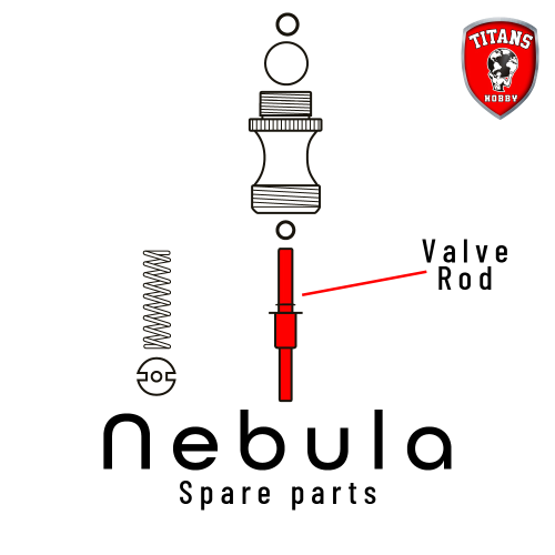 TITANS HOBBY: part 26. Valve Rod for NEBULA Airbrush