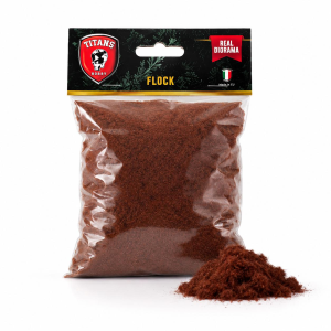 TITANS HOBBY: Flock Lenght 2mm gr.50 - Brown