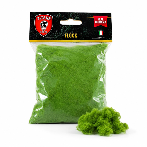 TITANS HOBBY: Flock Lenght 4,5mm gr.50 - Light Green