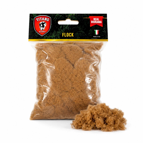 TITANS HOBBY: Flock Lenght 4,5mm gr.50 - Beige