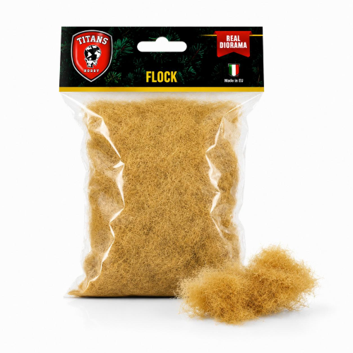 TITANS HOBBY: Flock Lenght 12mm gr.30 - Beige
