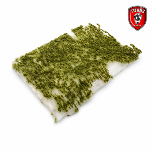 TITANS HOBBY: clumbs of grass cm.15X20 - Forest Grass Length 2mm