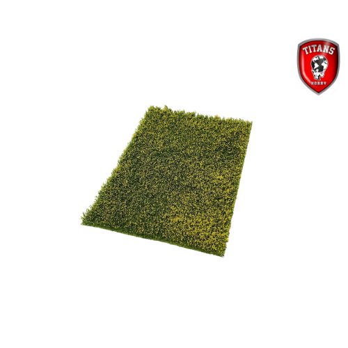 TITANS HOBBY: grass mat cm.20X30 - Rapeseed Field 15 Length  4-8mm