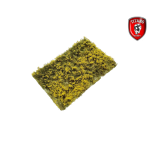 TITANS HOBBY: Flowery Meadow cm.10x15 Lenght 15mm - Goldenrod Flowers